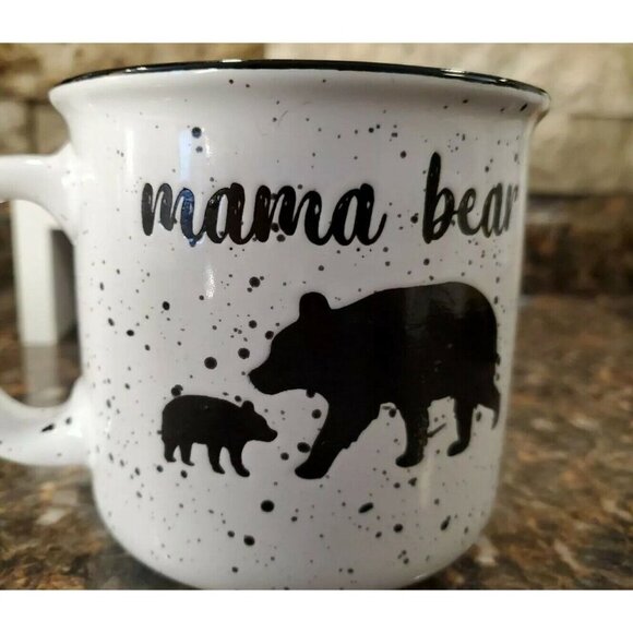 Mama bear Coffee Mug, Hot Cocoa, Hot Tea Mommy Bear and Cub - Picture 6 of 6